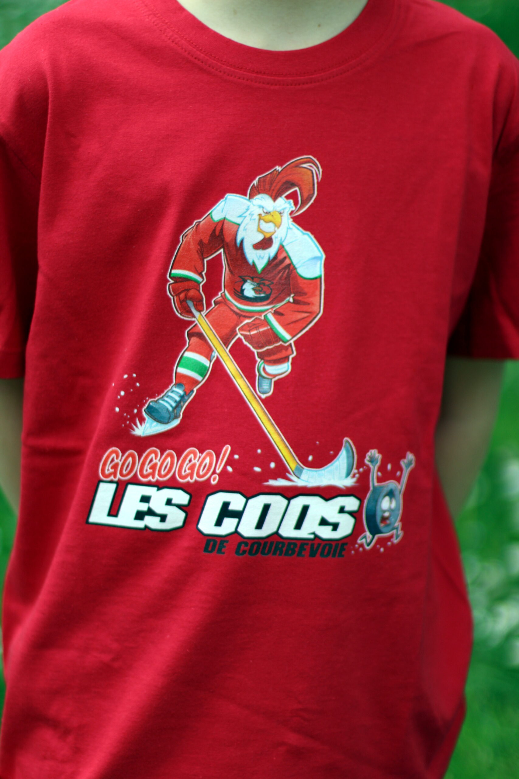T Shirt Enfant GO COC Hockey sur Glace