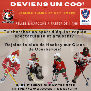 Infos (ré)inscriptions !